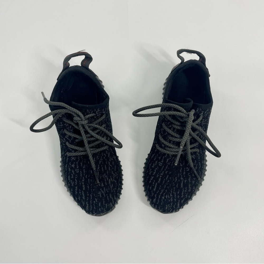 Authentic‎ adidas Yeezy Boost 350 'Pirate Black' 2016 Sz.6M (7½Wo) - Picture 3 of 12